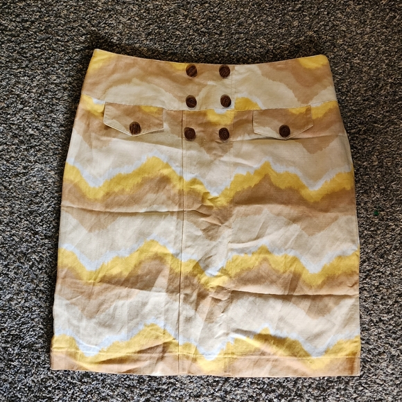 Sabrina Lauren New York Linen blend pencil skirt size 14 knee length - Picture 5 of 6